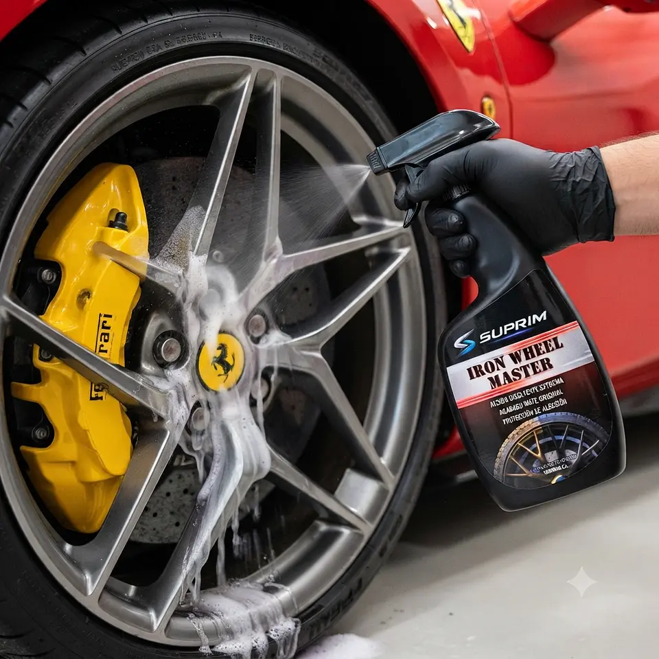 Limpiador De Llantas Premium - Suprim Iron Wheel Master 500ml 2
