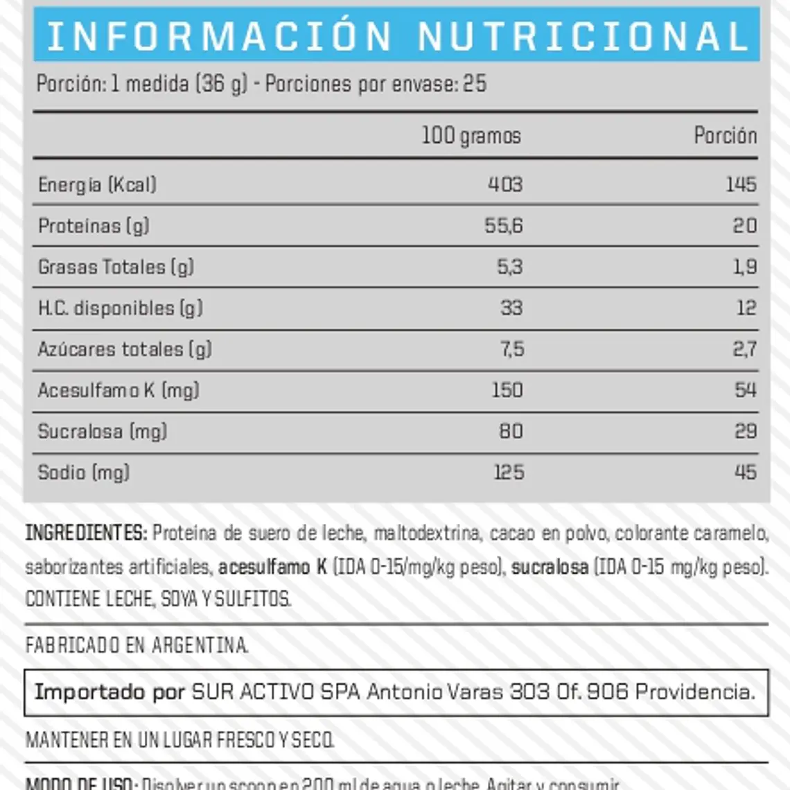 100% Whey Protein 2