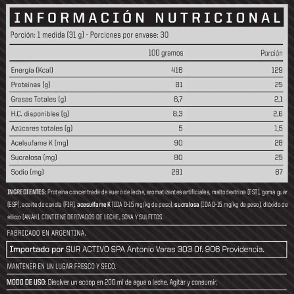 TrueMade Whey Protein 2