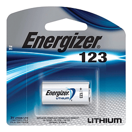 PILA LITIO 123-  3V - ENERGIZER