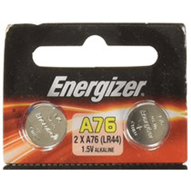 PAR DE PILAS ALCALINAS ENERGIZER LR44 1,5 V﻿