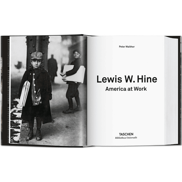 LIBRO: LEWIS W. HINE - AMERICA AT WORK (INGLÉS)