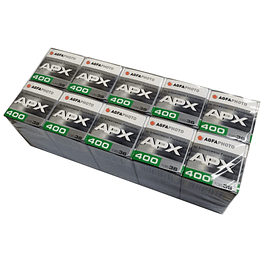 ROLLO BYN AGFA APX 400  36 EXP  - PACK 10 UN