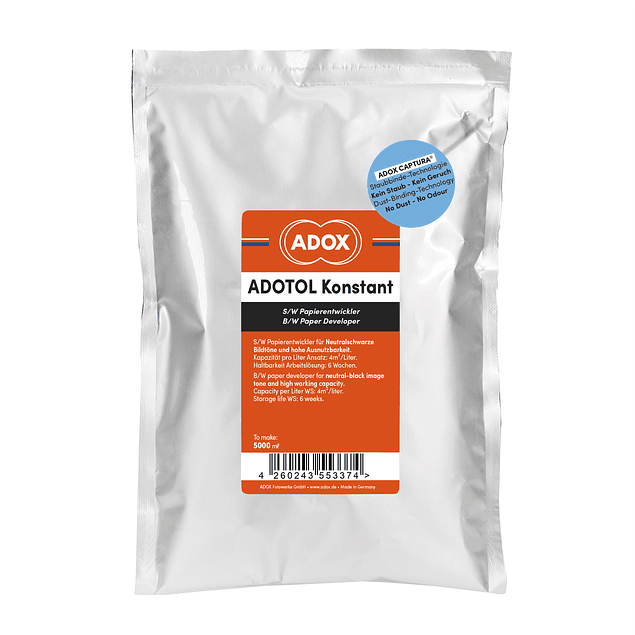 REVELADOR ADOX ADOTOL-KONSTANT  (Para papel BYN) 5000 ML