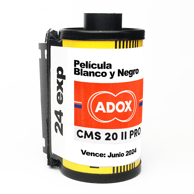 ROLLO (CARGA) BYN ADOX CMS 20 II - Ultra Def. 24 exp 35mm -