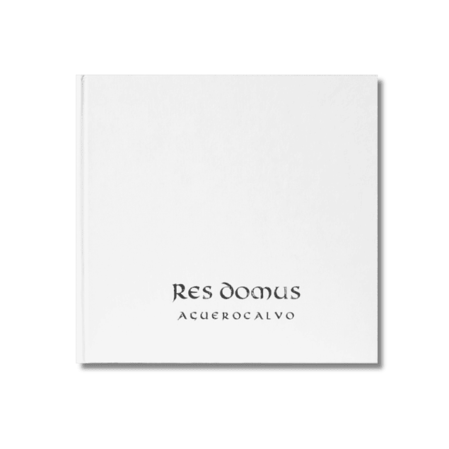 LIBRO: RES DOMUS. CECILIA AGUERO CALVO (tapa dura) 