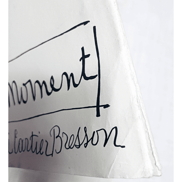 LIBRO: THE DECISIVE MOMENT - HENRI CARTIER BRESSON (Inglés) 