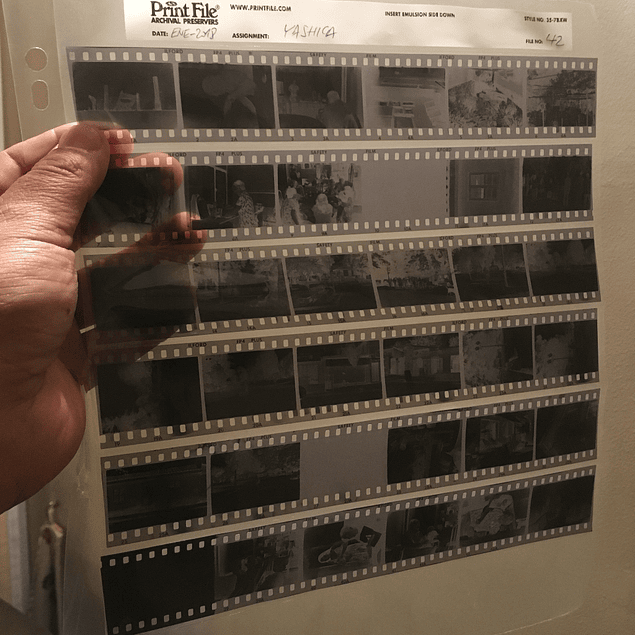 Funda para archivar Negativos PRINT FILE , 35mm 7x6exp
