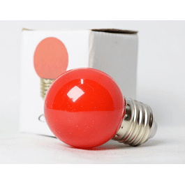 AMPOLLETA ROJA LED 20 W - PARA CUARTO OSCURO