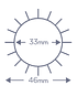 Cepillo Denman Termocerámico D62 35mm 3