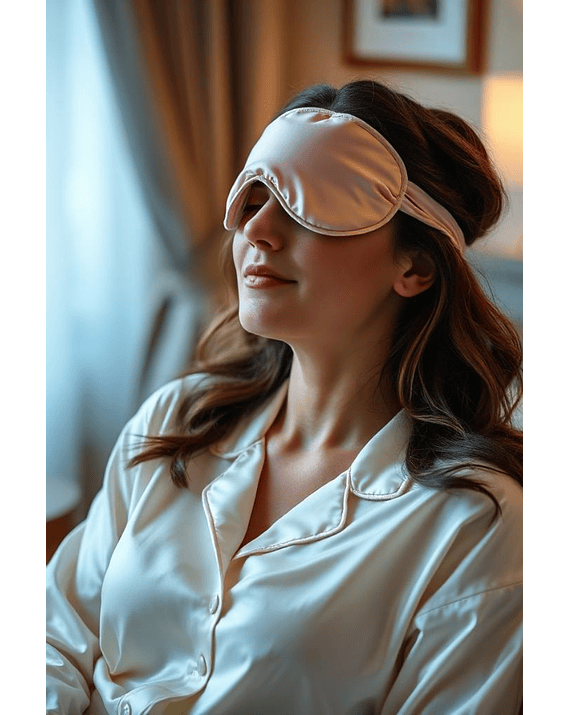 Antifaz de Seda Marina Colorina 22 momme 1