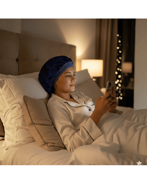 Gorro de Satén Marina Colorina 6