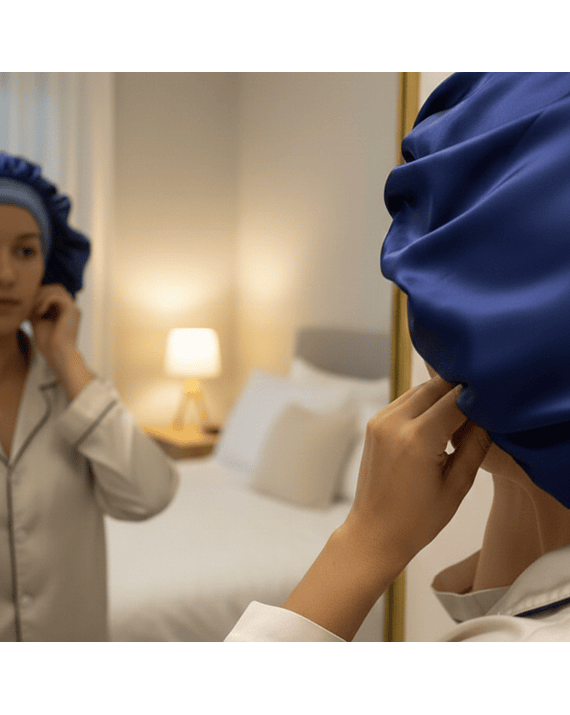 Gorro de Satén Marina Colorina 7