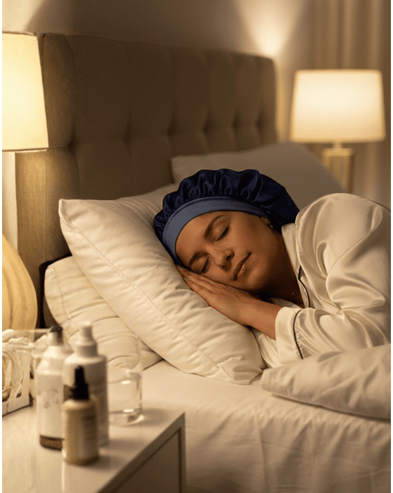 Gorro de Satén Marina Colorina 1