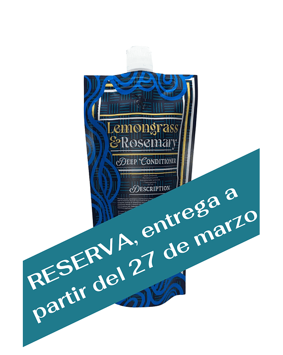 Acondicionador Profundo Lemongrass and Rosemary  1