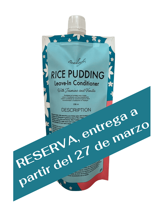 Acondicionador Capilar Leave-in Rice Pudding 1