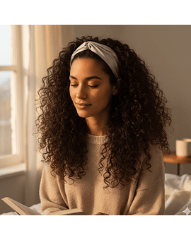 Cintillo de Seda Marina Colorina 22 momme