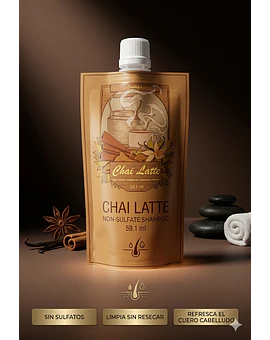 Shampoo sin sulfatos Chai Latte 