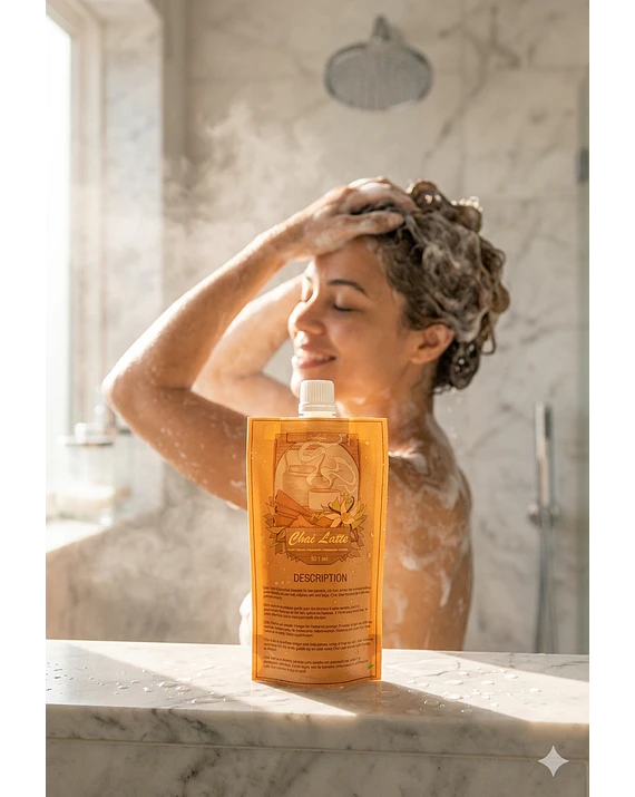 Shampoo sin sulfatos Chai Latte  2