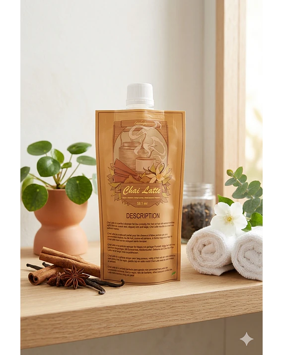 Shampoo sin sulfatos Chai Latte  3