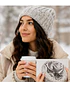 Gorro de lana con interior de satén  2