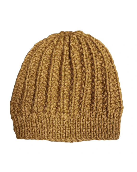 Gorro de lana con interior de satén  13