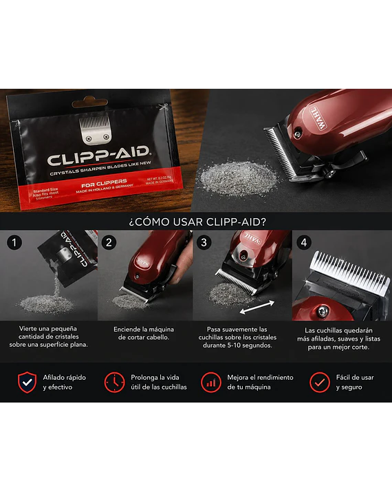 Clipp-Aid Afilador de Clippers 3