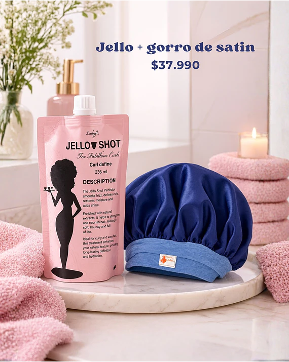 Pack Jello Shot + Gorro de satin