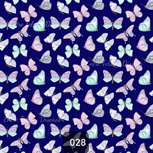 Mariposas azul marino