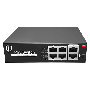 Switch PoE 4 portas