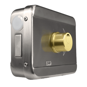 Fechadura de superfície eletromecânica