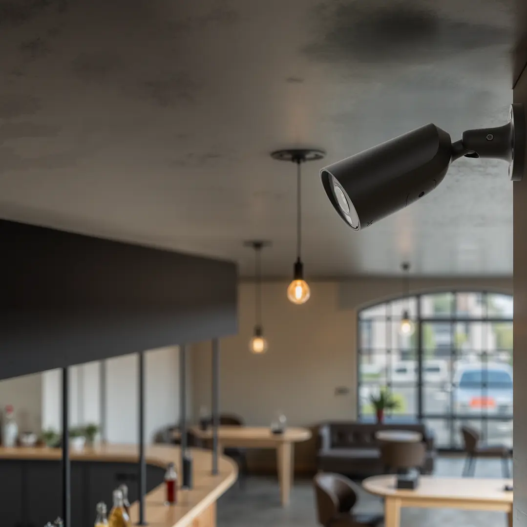 Câmara bullet 8 Mp iluminação híbrida • Ajax  3