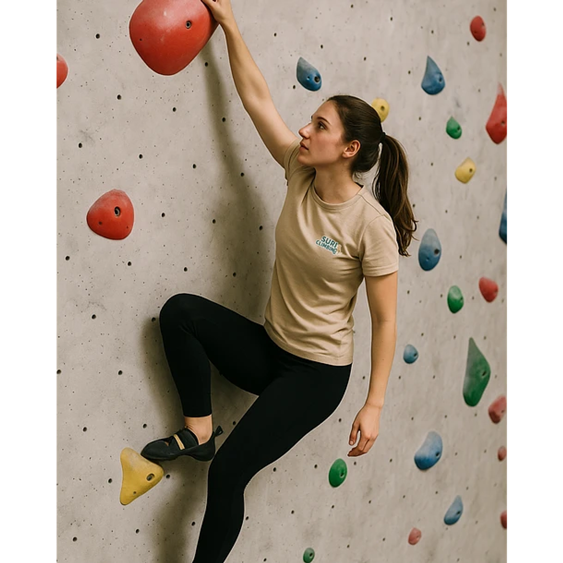 Poleras Oficiales Alumnos Suriclimbing 3