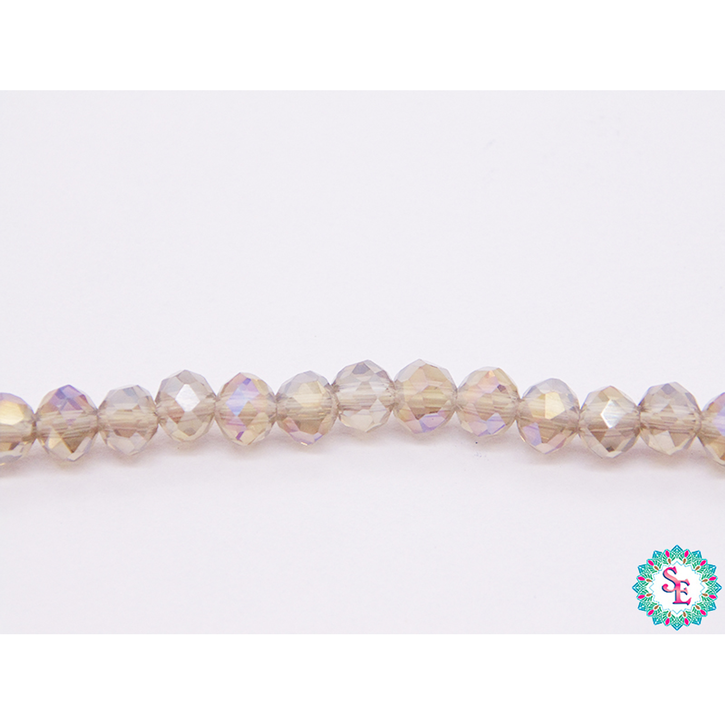 CRISTAL MURANO # 4MM AUMADO AB TRASPARENTE 1