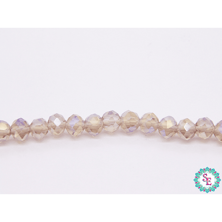 CRISTAL MURANO # 4MM AUMADO AB TRASPARENTE 1