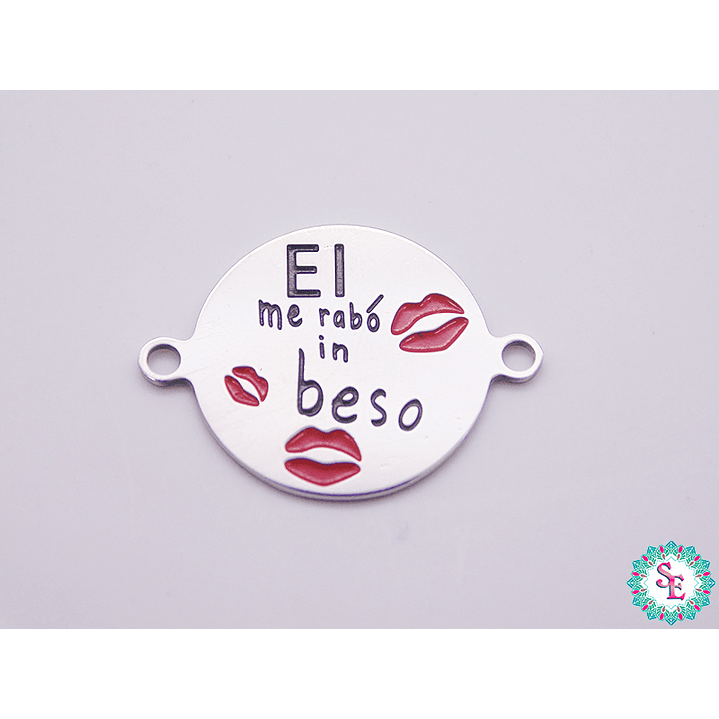 ACERO PLATEADO COLOR 16MM EL ME RABO IN BESO  1