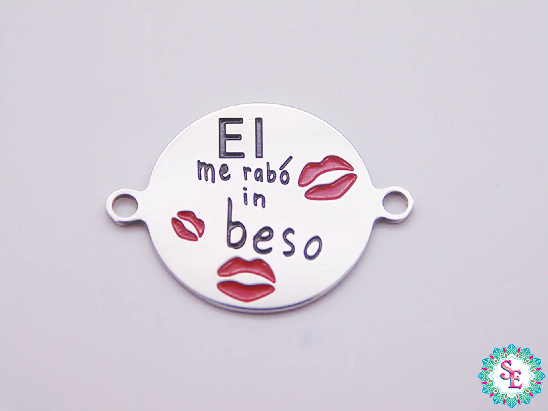 ACERO PLATEADO COLOR 16MM EL ME RABO IN BESO  1