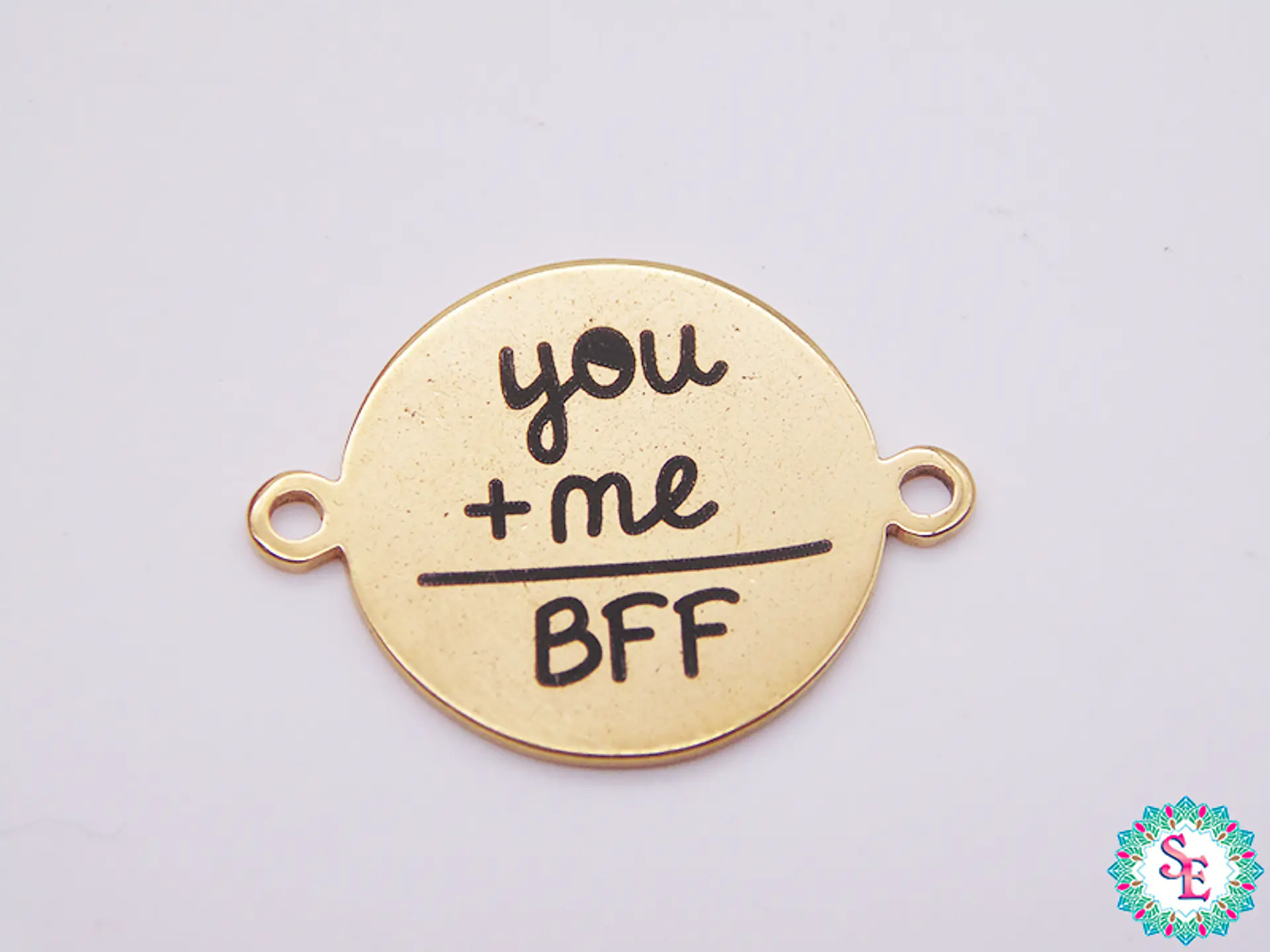 ACERO DORADO 16MM YOU + ME BFF  1