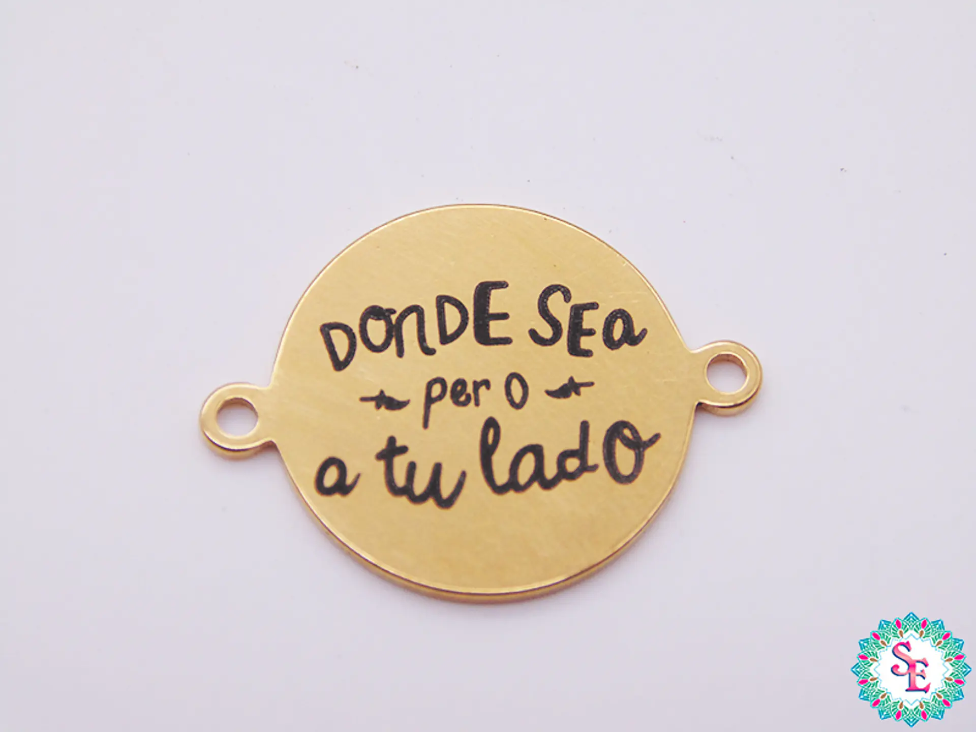 ACERO DORADO 16MM DONDE SEA PERO A TU LADO  1