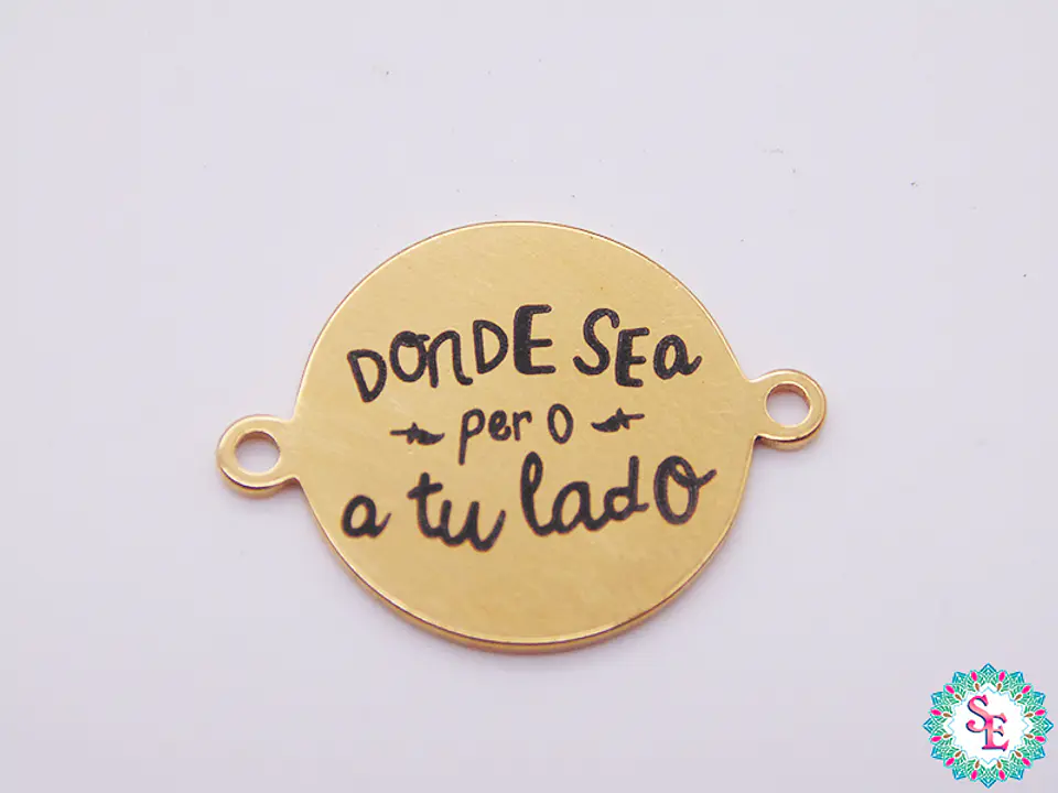 ACERO DORADO 16MM DONDE SEA PERO A TU LADO  1