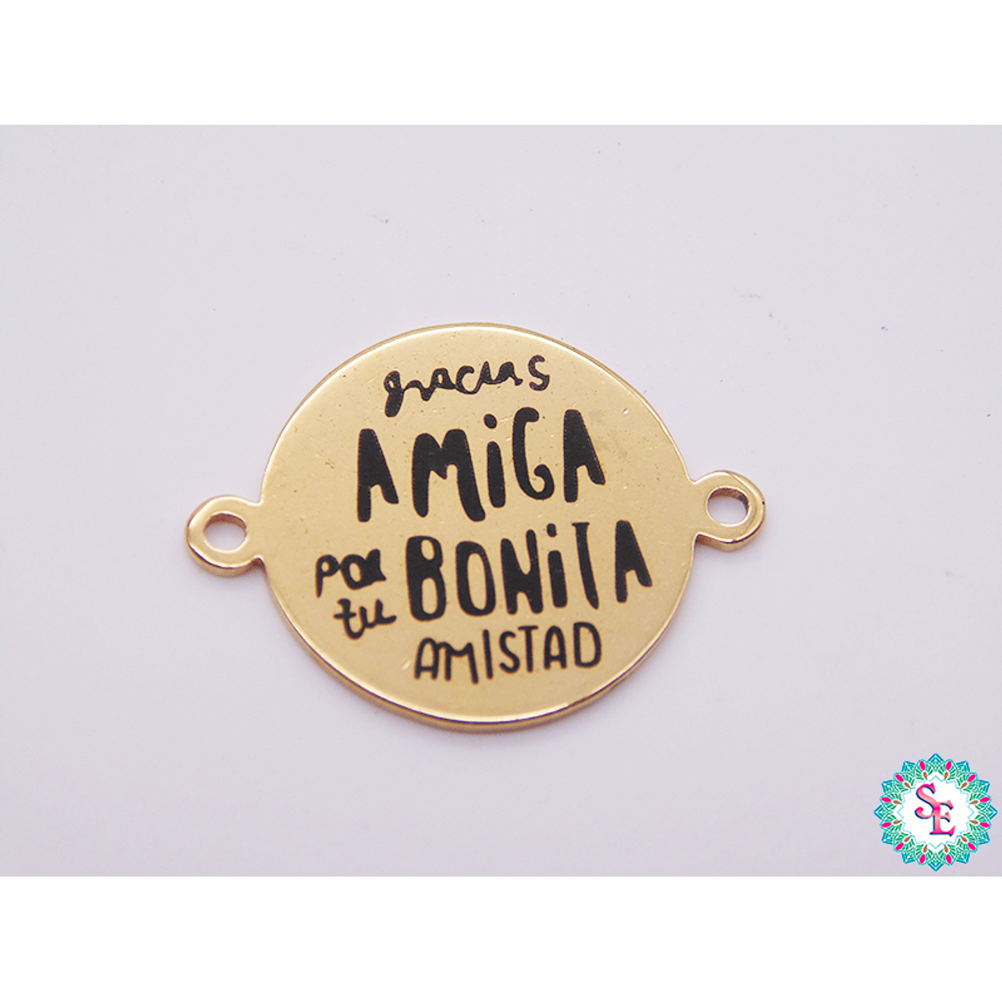 ACERO DORADO 16MM GRACIAS AMIGA POR TU BONITA   1