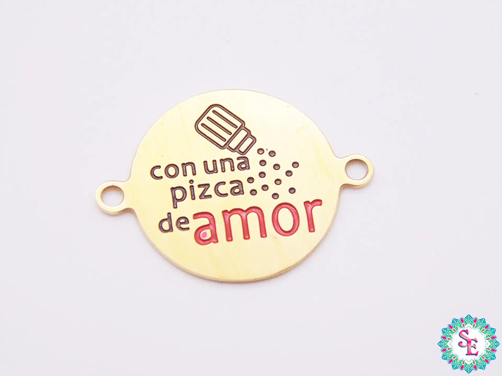 ACERO DORADO COLOR 16MM CON UNA PIZCA DE AMOR  1