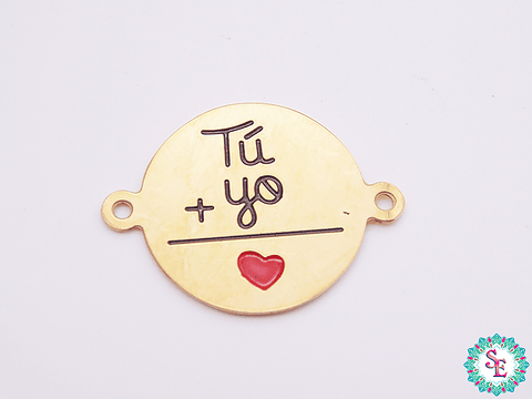 ACERO DORADO COLOR 16MM TU + YO 