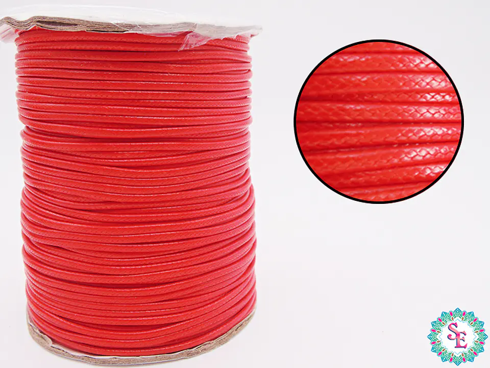 CORDON VIVORA ROJO 2.0MM ROLLO*100YARDS  1