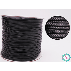 CORDON VIVORA 2.5MM NEGRO ROLLO*100YARDS 