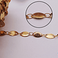 ACERO DORADO CADENA OVALADA 8*4MM - thumbnail 1