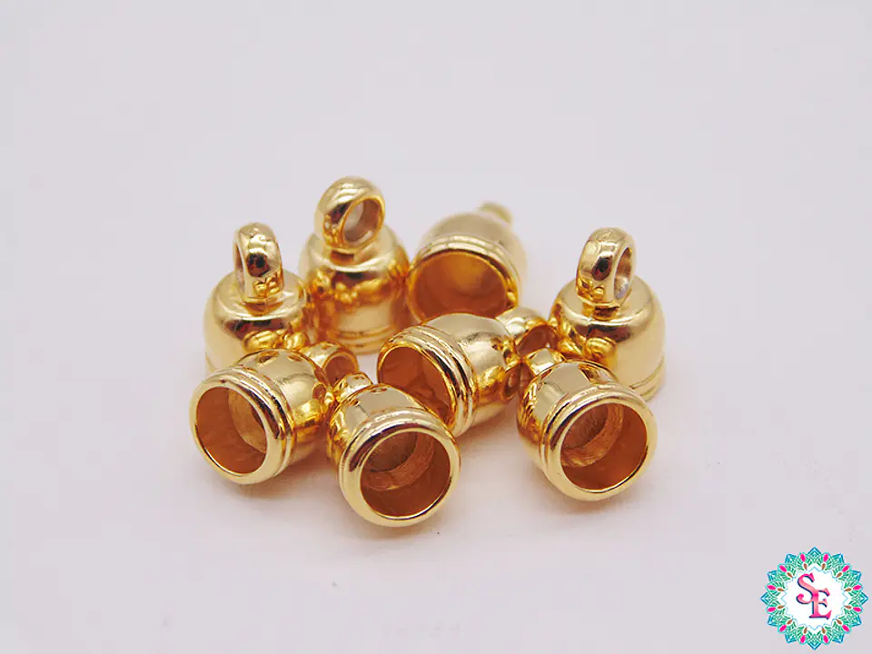 ORO GOLFI PLASTIMETAL TERMINAL CAMPANA 4MM 1