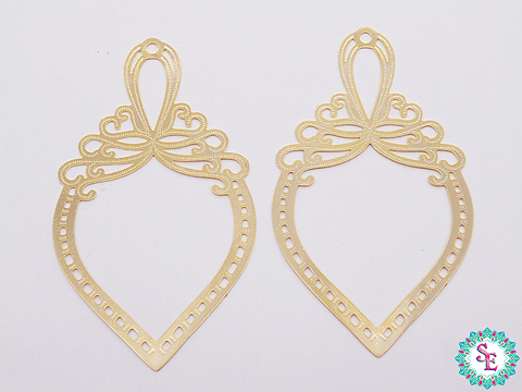 ORO GOLFI FILIGRANA 35 -  54*50MM X PAR