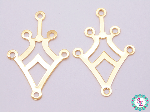 ORO GOLFI HERAJE ARETE 22*36*0.5MM