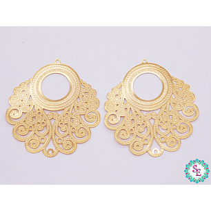 ORO GOLFI FILIGRANA 7 55.85*50MM  X PAR 